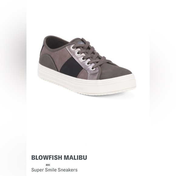 *new* Blowfish Malibu Super Smile Slip-on Sneakers - Picture 1 of 8